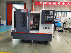 Low Cost Slant Bed Lathe Machine for Metal <strong>on</strong> Sale Tck36A Lathe Cnc TCK36 Turning Center with Linear Guide <strong>Way</strong> - Product Image 2