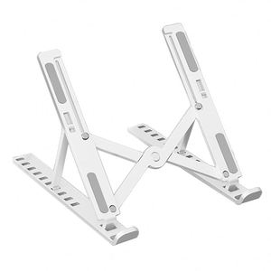 Suporte plegable ergonômico portátil, dobrável, ajustável, para computador portátil, suporte para laptop