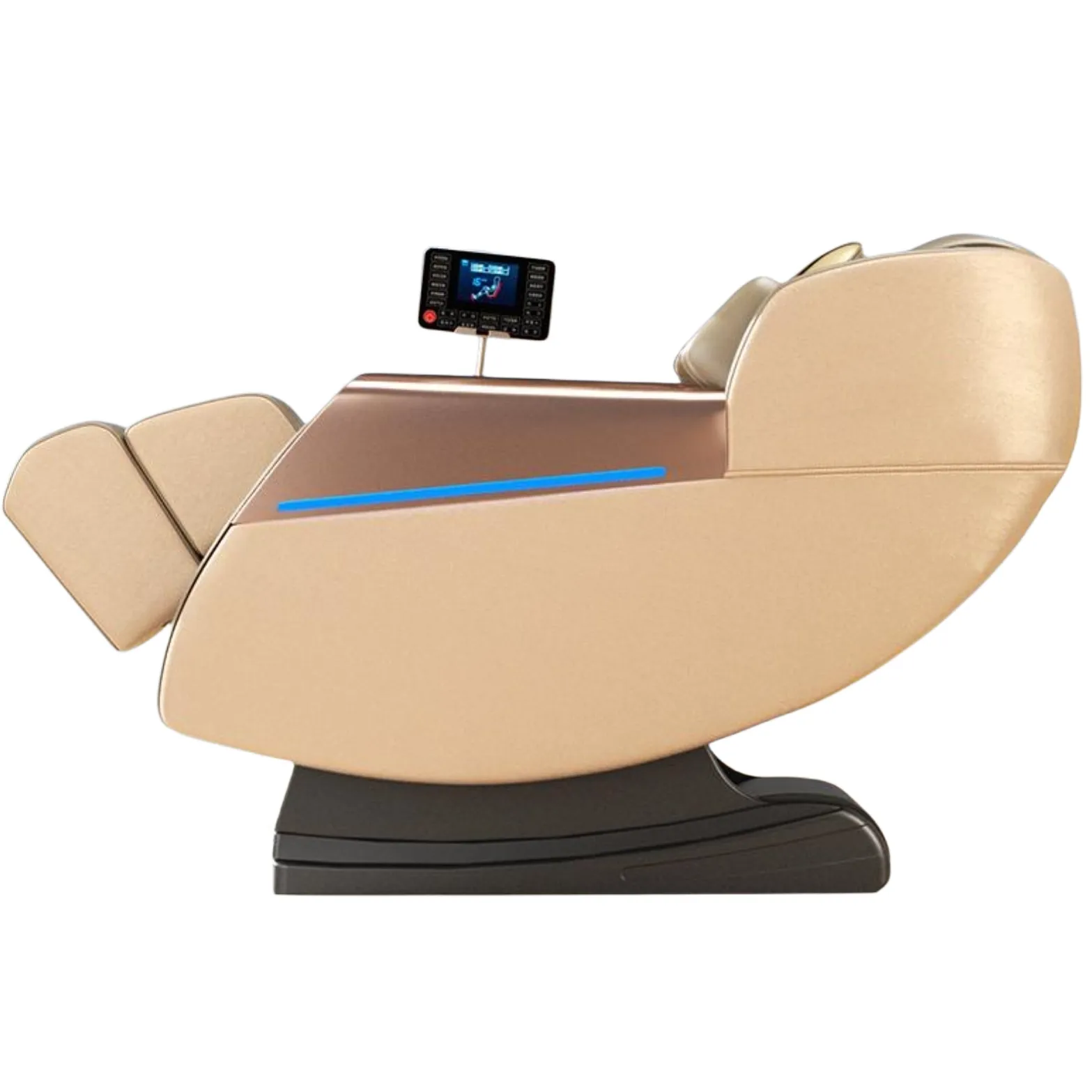 2023 High End Electric Automatic Hot Sale Medizinische 7-Punkt-Massagemaschine Stuhl 5d Leder Ganzkörper Thai Stretch