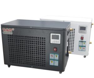 フィルターとポンプを備えた1HP110Vアイスバスウォーターミニチラー、および単一冷却機能を備えたWifiコントロール