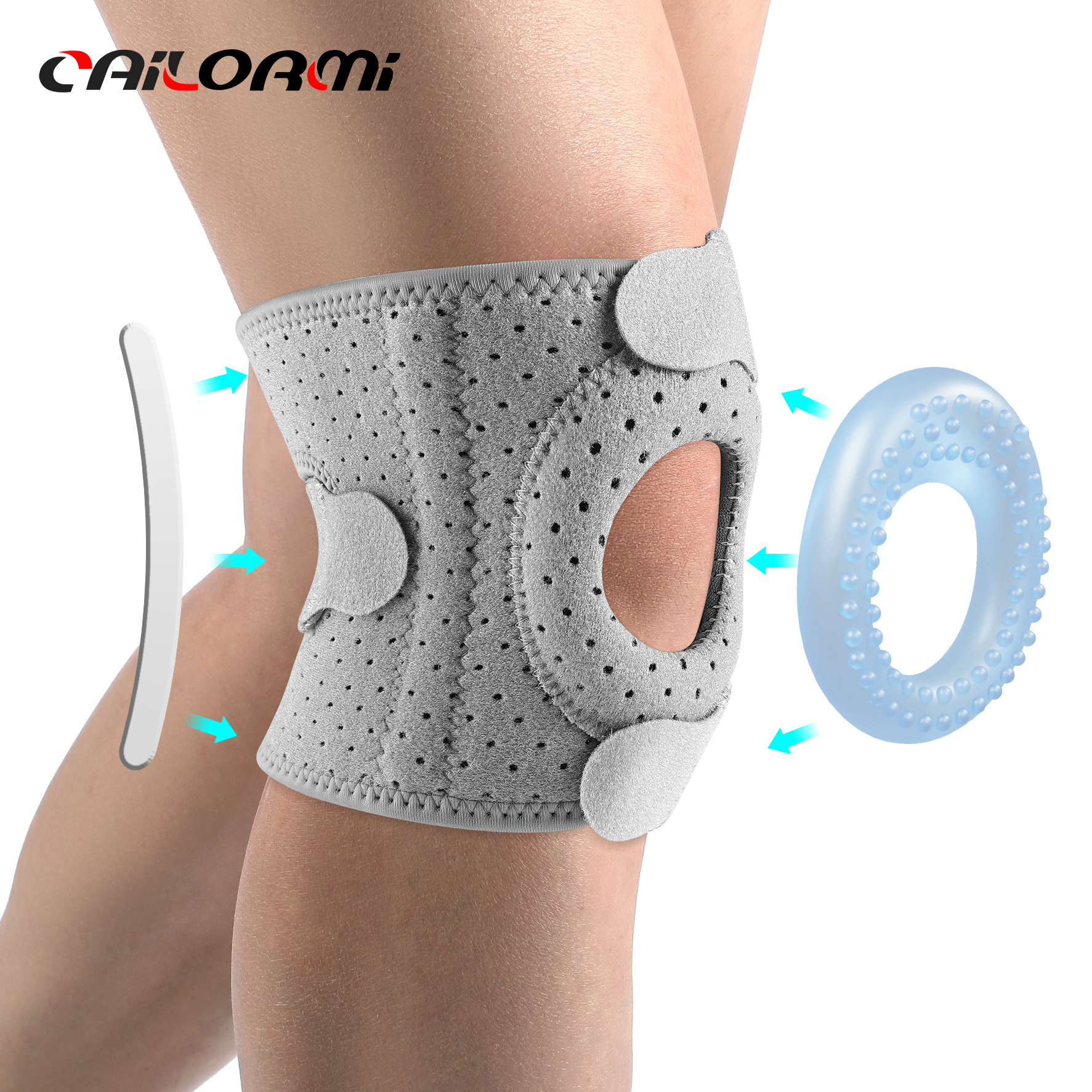 Bande rotulienne gris-trigéminale/simple