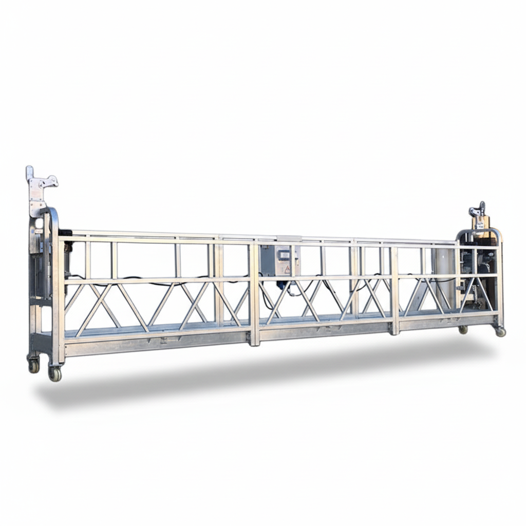 plateforme suspendue en alliage d'aluminium
