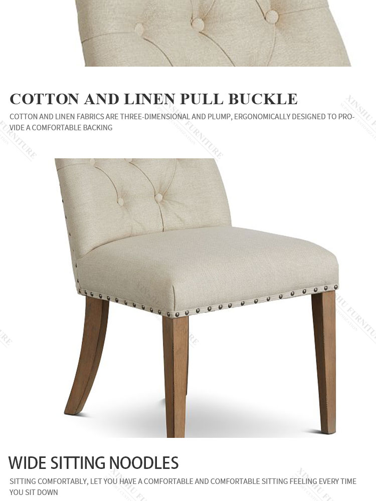 all solid wood high back dining chair nordic family hotel stool retro chair simple new dining room chair