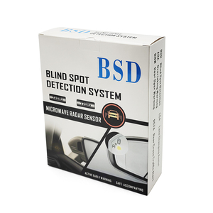 An toàn lái xe BSD 20m 24Ghz lò vi sóng xe điểm mù hệ thống phát hiện phổ quát xe cảnh báo bằng giọng nói dính trên điểm mù màn hình - Product Image 2