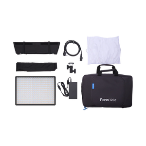 ชุดแผงไฟมือถือ13,855ลูเมน, 120C พาโน่แผงไฟ RGB cob 120W พลังงานสูงสุดสำหรับไฟเวทีสีถ่าน - Product Image 1