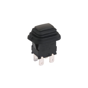 Piccoli interruttori a pulsante quadrato multifunzione resistenti alle alte Temperature nuovo tipo plastica 250V tensione Max. Corrente 16A - Product Image 5