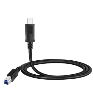สายต่อ Type-C3.1 USB สีดำสำหรับต่อกับ USB 3.0พอร์ตสี่เหลี่ยมสำหรับเครื่องพิมพ์พอร์ตสี่เหลี่ยมชาร์จเร็ว - Product Image 5
