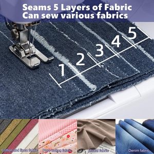 China Portable Mini Clothing Sewing <strong>Machine</strong> 12 Built-in Stitches <strong>Multi</strong>-<strong>function</strong> Household Sewing <strong>Machine</strong> for Clothes - Product Image 2
