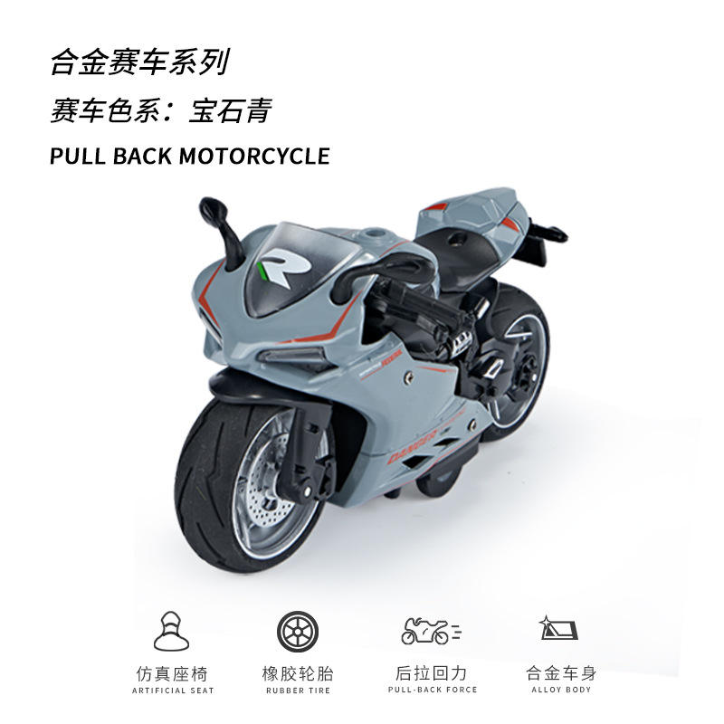 1:12 Ducati Aleación de motocicleta-gris m5231