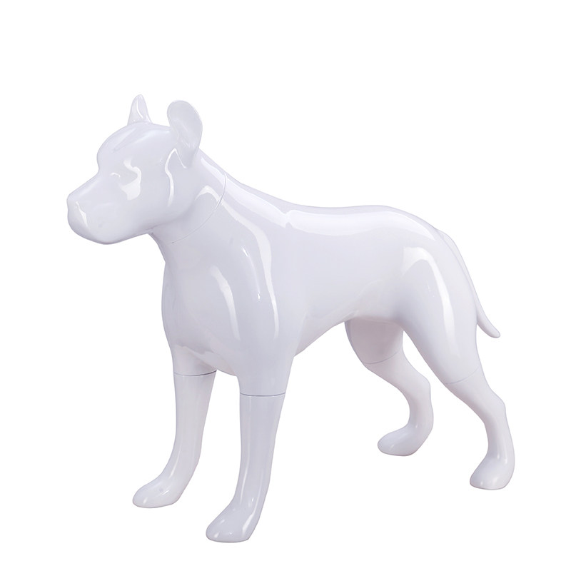 Dogo Argentino détachable blanc brillant