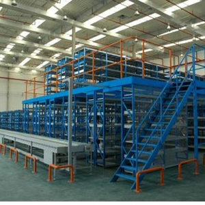 Solución de almacenamiento multinivel, entresuelo integrado, sistema de estanterías multinivel con construcción de dos o más niveles - Product Image 2