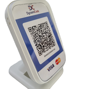 Código estático QR Soundbox con notificación de pago en tiempo real para pagos sin efectivo