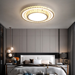 ไฟเพดาน LED, ห้องนั่งเล่น, โคมระย้าคริสตัลทรงกลมที่ทันสมัยและเรียบง่าย, แพคเกจการควบคุมระยะไกลอัจฉริยะ, - Product Image 3