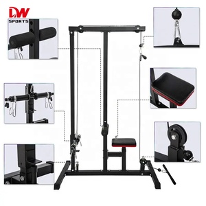 DW spor lat pull-down makinesi lat fonksiyonel eğitmen aşağı çekin - Product Image 3