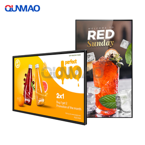 Pantalla LCD de publicidad de TV sin bordes de 32 pulgadas montada en la pared con placa Android - Product Image 6
