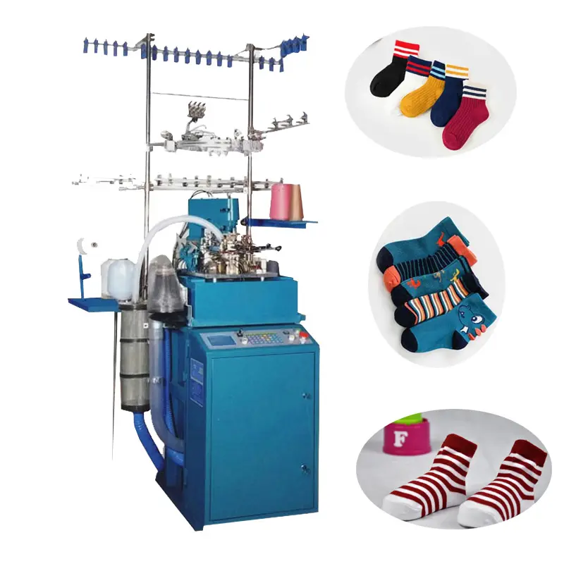 Máquina de calcetines para hacer calcetines Maquinaria automática para hacer calcetines de máquina Tejer