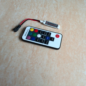 Mini RF RGB LED Controller Dimmer DC5-24V 17 Tasten Wireless Remote RGB LED-Controller - Product Image 2