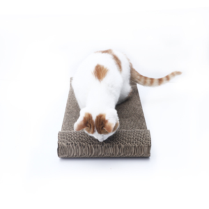 Ecofriendly cat scratcher papelão reversível lounger coçar pad esteira da arranhadura do gato <span class=keywords><strong>com</strong></span> <span class=keywords><strong>catnip</strong></span> cat scratcher