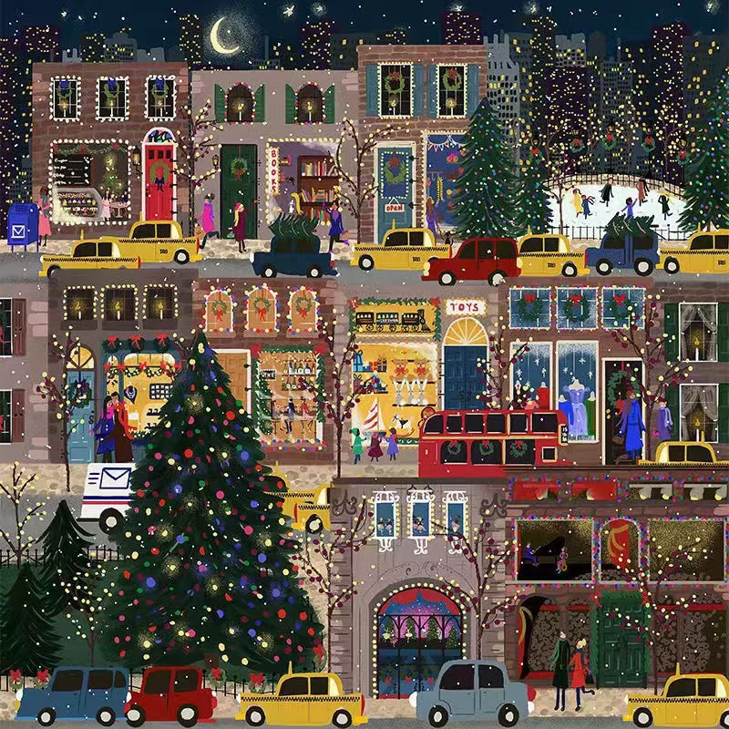 Winter light puzzle (individual puzzle)