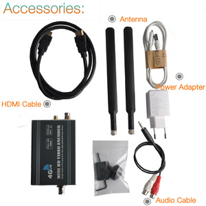 H 264 1080P IP Video Streaming Full HD H 265 HD MI WIFI 3G 4G IP Video sunucusu ile HTTP/RTMP/RTSP/UDP/HLS protokolü - Product Image 2