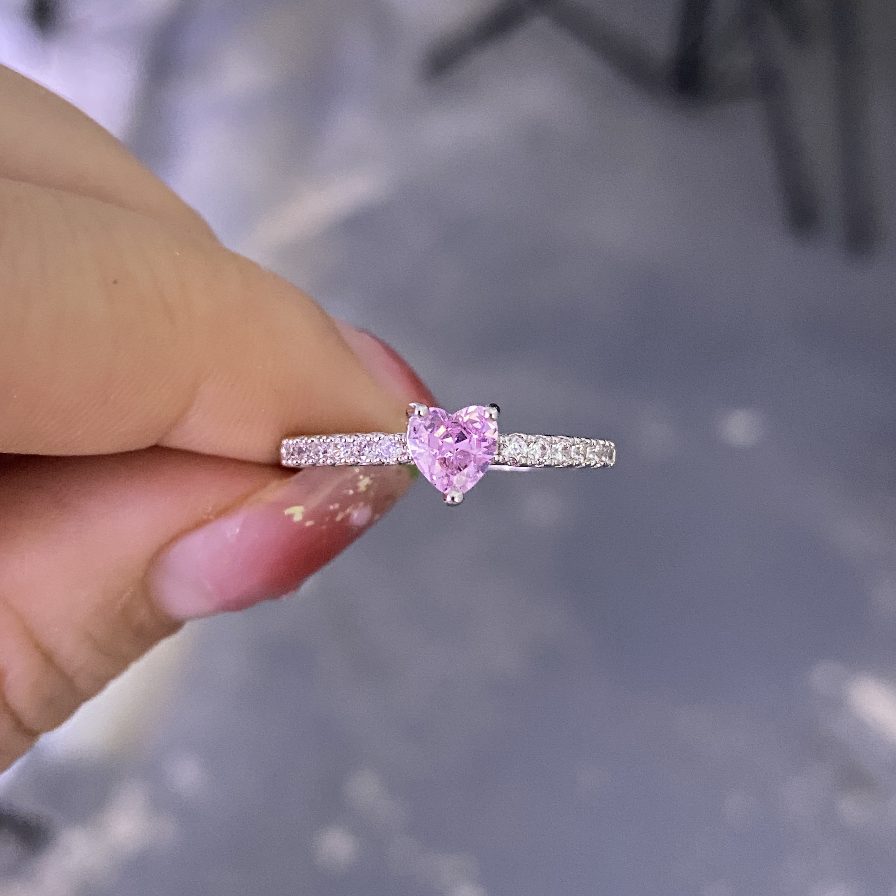 R1498S silver pink as picture