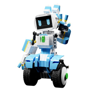 売れ筋DIY RCロボットコンパニオンロボット青とピンク-アプリバージョンリモート電話制御アプリ子供向けの初期のインテリジェントゲーム - Product Image 2