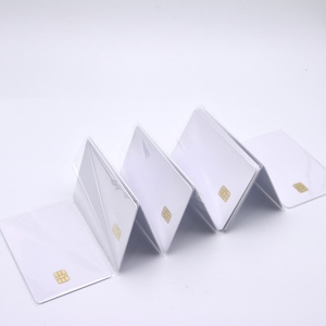 Customized Blank Contact PVC White Blank Business Plastic <strong>Cards</strong> with Chip 1K RFID Interface 13.56MHz Frequencies - Product Image 2