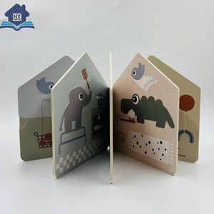 Nuevo diseño, tablero de tapa dura, libros de actividades, rompecabezas personalizado para niños, troquelado, libro de interacción, impresión de libros para niños - Product Image 3