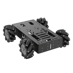 Omni direktion ales Radroboter-Auto-Chassis Für RC-Roboter, Aluminium legierung rahmen, DIY-Codierung programm Python Robotic AI Learning