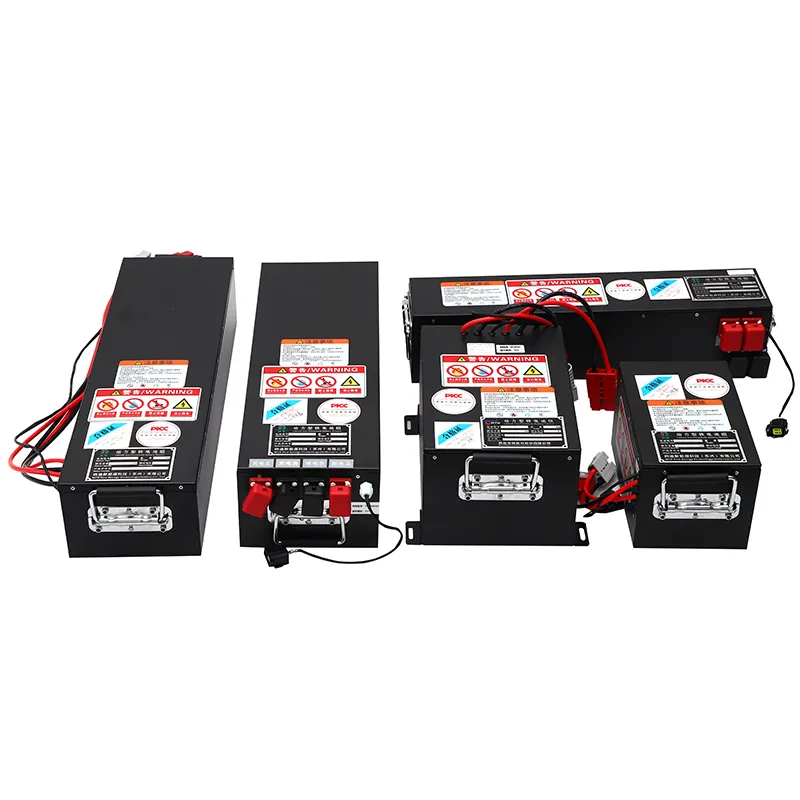 แบตเตอรี่ agvs AMR 24V 48V 80V หุ่นยนต์คลังสินค้าอัตโนมัติแพ็คแบตเตอรี่