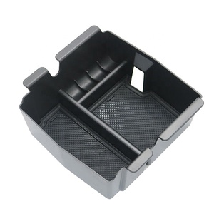 Vtear For Jeep Wrangler Rubicon JL車のアームレスト収納ボックス中央容器ホルダー車スタイリングトレイ整頓アクセサリー - Product Image 1