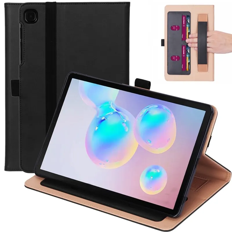 הגעה חדשה לסמסונג גלקסי Tab S6 לייט 10.4 P610 עסקים רטרו PU אופקי Flip עור מקרה Tablet כיסוי מקרה
