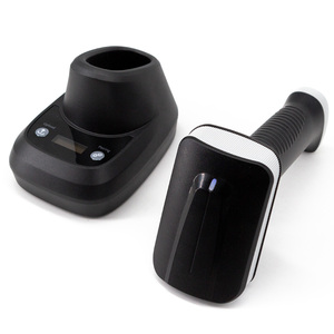 ワイヤレスQRコードスキャナー自動センススキャン2D Bluetoothバーコードリーダー充電ステーション付き - Product Image 3