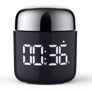 199M59S digitale da cucina Timer LED rotante cilindrico conto alla rovescia orologio con allarme per la gestione del tempo per la cottura - Product Image 1
