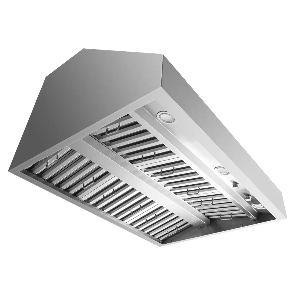 Exaustor Cozinha Range Hood BBQ Aço Inoxidável 60 "American Style 1100 Cfm Peças Sobressalentes Elétricas Livres Não Ventilado Cozinha Hood