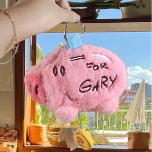 Porte-monnaie cochon rose