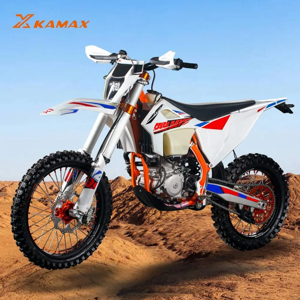 Kamax Dirt Bike moto fuoristrada 450cc Racing Motocross 4 tempi 50hp benzina Enduro motos 450cc