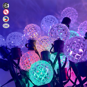 ひもチェーンハロウィン & クリスマスライトカスタムカラフルなクリスマスLED電球輝く - Product Image 1