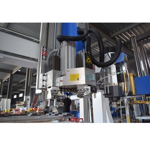 Cabezal de perforación 5 + 4 de alta calidad, máquina de anidamiento CNC de China, diseño de puerta de madera, fabricación de enrutador CNC de madera ATC de 4 ejes, precio - Product Image 3