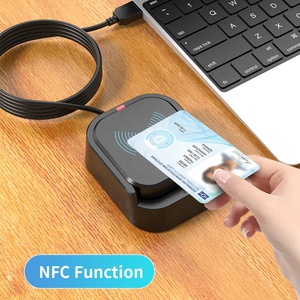 <strong>USB</strong> Smart Card <strong>Reader</strong> ID IC Bank Card Replicator <strong>NFC</strong> <strong>Reader</strong>