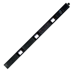 PDU IP haute puissance, PDU intelligent, contrôle IP à distance, capteurs d'E/S extensibles, C13 C19, OEM personnalisé, 10A 16A 32A, surveillance réseau - Product Image 1