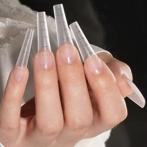 Aillsa ปลายเล็บเจลแบบนิ่มใช้ครึ่งปลายเล็บอะคริลิคไร้รอยบางเฉียบแบบใหม่ - Product Image 3