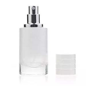 30ml 50ml Round Glass <strong>Perfume</strong> Bottle Screw Top Coated Empty Refillable Container for Essential Oils <strong>DIY</strong> Cosmetic Storage - Product Image 4