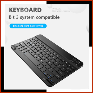 Miniteclado inalámbrico portátil, teclado BT, iPad, tableta, teléfono, recargable, para Android, IOS, Windows - Product Image 6