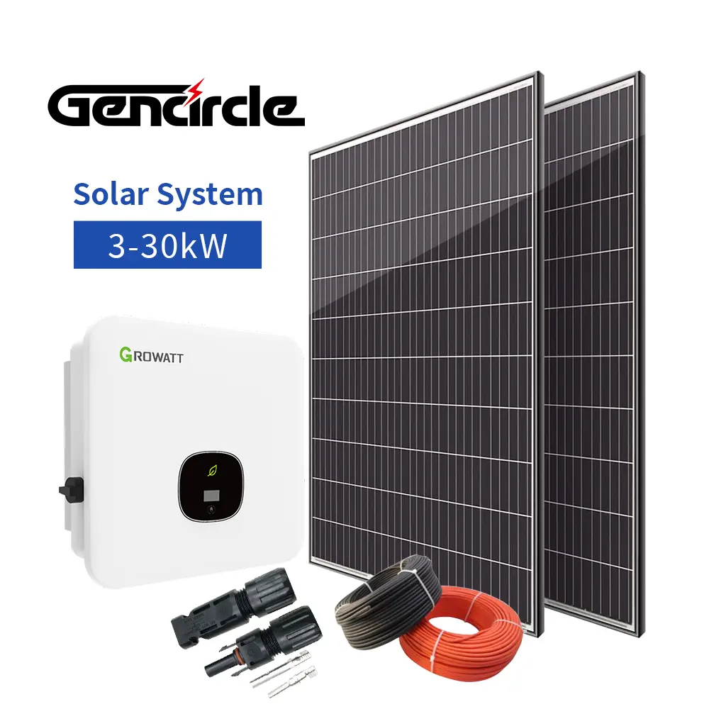 Pannello solare a energia pulita conveniente sistema di alimentazione solare 350-550Watt