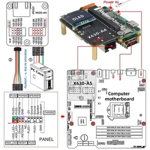 Raspberry Pi Zero 2W KVM-A4 il funzionamento e la manutenzione di KVM basati su V2.0 del Server Over IP HDMI-compatibile con CSI - Product Image 5