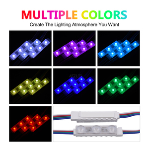 RGB модуль света Светодиодный модуль DC12V светодиодный водонепроницаемый RGB модуль IP68 SMD 2835 CE UL Rohs светодиодный свет для наружного декора - Product Image 2