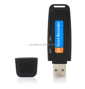 MINI 32G Grabadora de voz USB Grabadora de sonido portátil Batería de litio incorporada Mini Oice Pen Mini USB Flash Grabadora de audio digital - Product Image 4