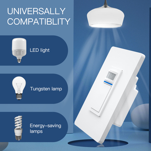 LangYeao for Tuya WiFi <strong>Sensor</strong> <strong>Switch</strong> PIR <strong>Light</strong> <strong>Sensor</strong> Wall Smart <strong>Switch</strong> New Product ABS Material 10A Max Touch Panel <strong>Light</strong> Sense - Product Image 3