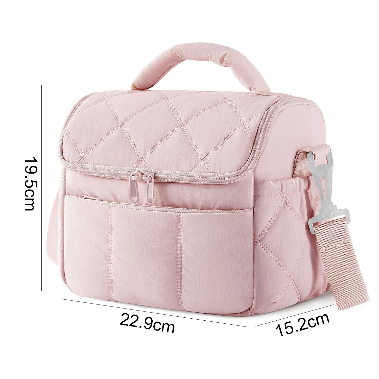 Large size apricot pink [four layers thickened to